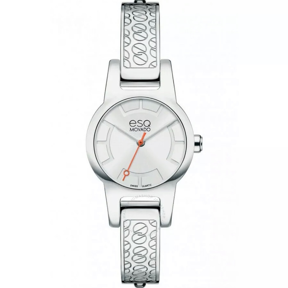 NEW ESQ BY MOVADO 07101412 SWISS QUARTZ LADIES WATCH STEEL NOVA